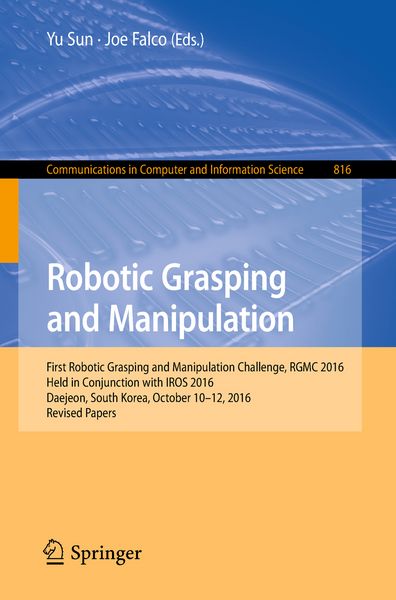 Produktbild: Robotic Grasping and Manipulation