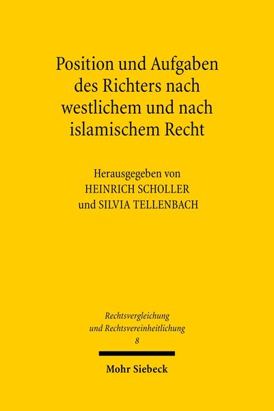 Produktbild: Position und Aufgaben des Richters nach westlichem und nach islamischem Recht