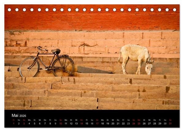 Produktbild: Romantisches Indien (Tischkalender 2026 DIN A5 quer), CALVENDO Monatskalender