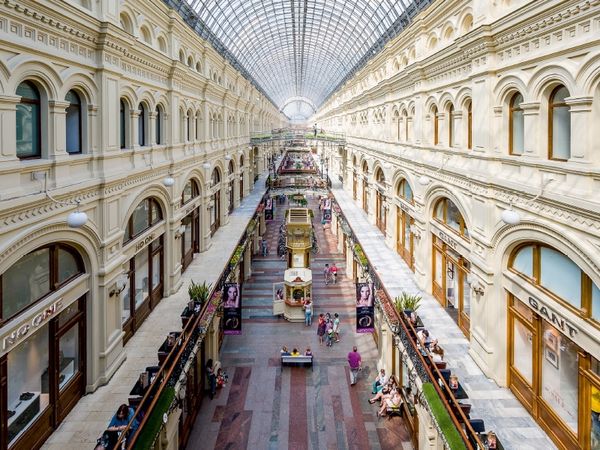 Produktbild: CALVENDO Puzzle Kaufhaus GUM (Moskau) | 1000 Teile Lege-Gr&ouml;&szlig;e 64x48cm Foto-Puzzle f&uuml;r gl&uuml;ckliche Stunden