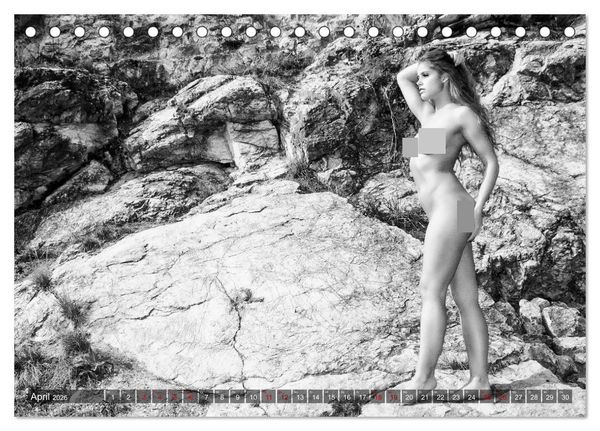 Produktbild: Girls and Nature (Tischkalender 2026 DIN A5 quer), CALVENDO Monatskalender