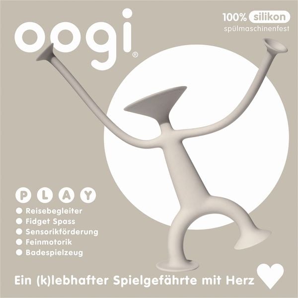 Produktbild: MOLUK - Oogi Elastische Spielfigur beige