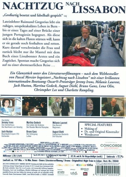 Produktbild: Nachtzug nach Lissabon