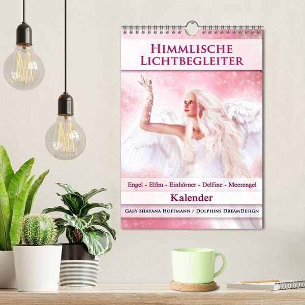 Produktbild: Himmlische Lichtbegleiter - Kalender (Wandkalender 2026 DIN A4 hoch), CALVENDO Monatskalender