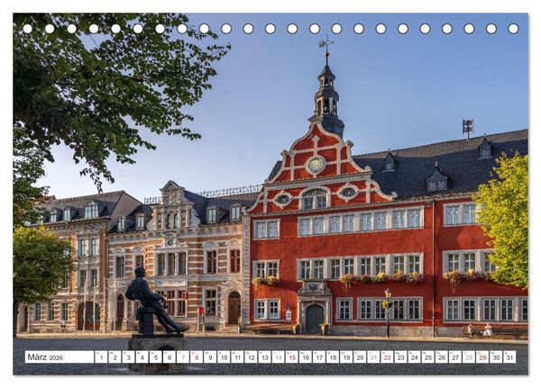 Produktbild: Deutsche Bundesl&auml;nder - Th&uuml;ringen (Tischkalender 2026 DIN A5 quer), CALVENDO Monatskalender
