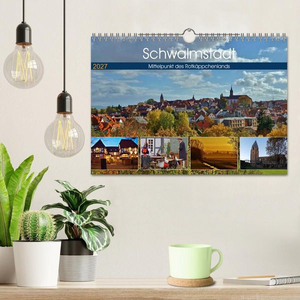 Produktbild: Schwalmstadt - Mittelpunkt des Rotk&auml;ppchenlands (Wandkalender 2027 DIN A4 quer), CALVENDO Monatskalender