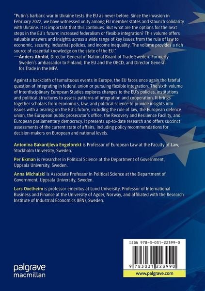 Produktbild: The EU between Federal Union and Flexible Integration