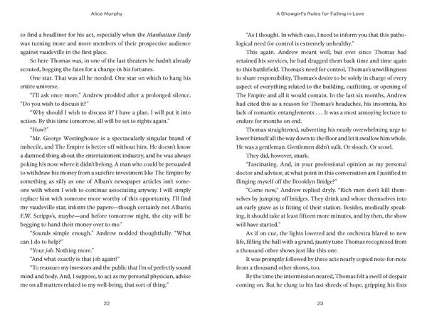 Produktbild: A Showgirl's Rules for Falling in Love