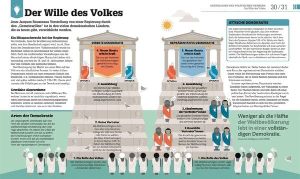Produktbild: #dkinfografik. Politik einfach verstehen