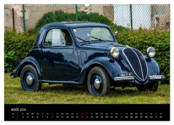 Produktbild: AUTO MOBILE (Calendrier mural 2026 DIN A2 vertical) calendrier de bureau