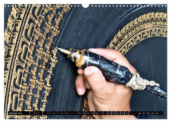 Produktbild: Bhutan - Natur und Tradition (Wandkalender 2026 DIN A3 quer), CALVENDO Monatskalender