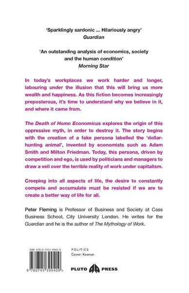 Produktbild: The Death of Homo Economicus