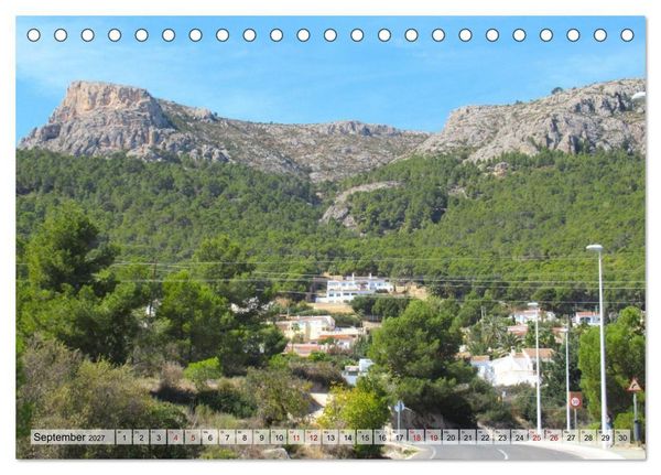 Produktbild: Calpe - Erholung am Mittelmeer (Tischkalender 2027 DIN A5 quer), CALVENDO Monatskalender