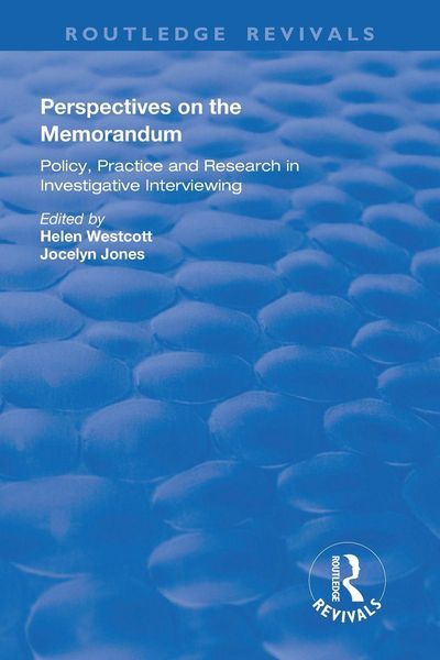 Produktbild: Perspectives on the Memorandum