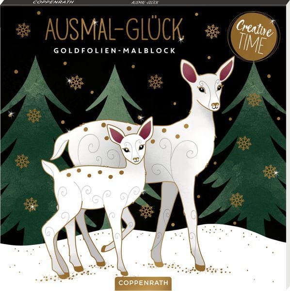 Produktbild: Ausmal-Gl&uuml;ck Goldfolien-Malblock