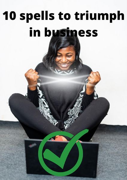 Produktbild: 10 spells to triumph in business