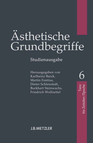Produktbild: &Auml;sthetische Grundbegriffe