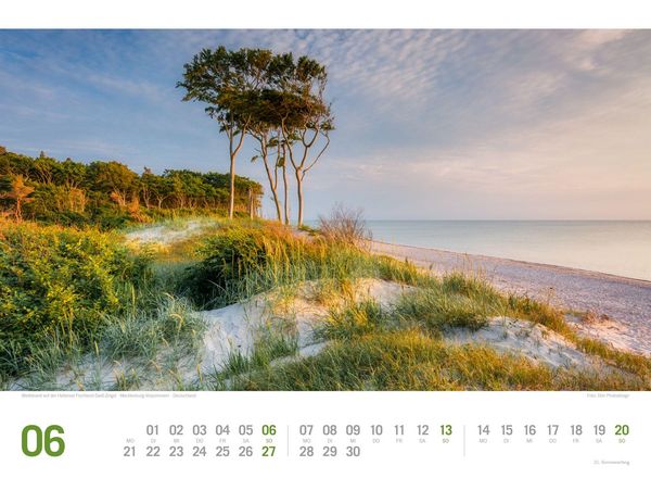 Produktbild: Ostsee ReiseLust Kalender 2027 | von Flensburg bis nach Usedom