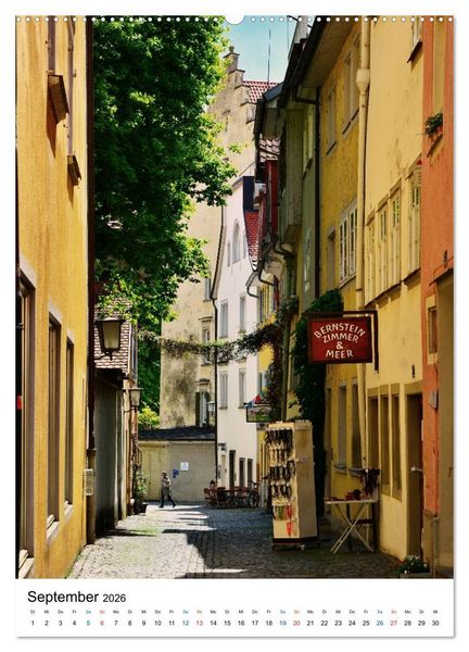 Produktbild: Lindau - Inselstadt am Bodensee (hochwertiger Premium Wandkalender 2026 DIN A2 hoch), Kunstdruck in Hochglanz