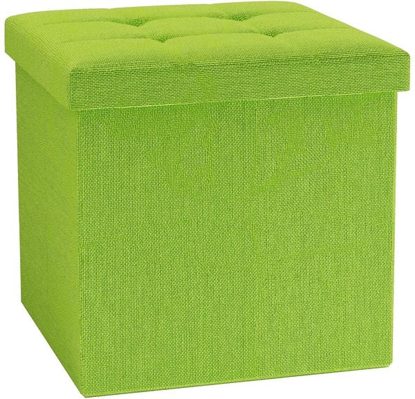 Stoff Sitztruhe Sitzbank Truhe Box Hocker Boxas