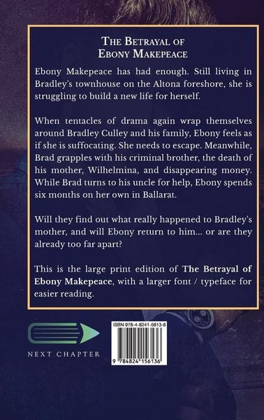 Produktbild: The Betrayal of Ebony Makepeace