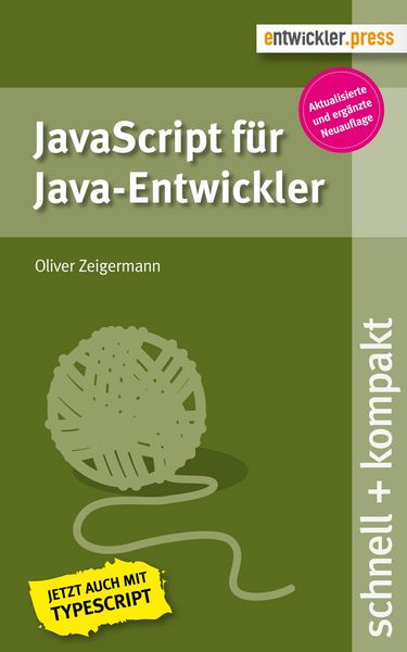 Produktbild: JavaScript f&uuml;r Java-Entwickler