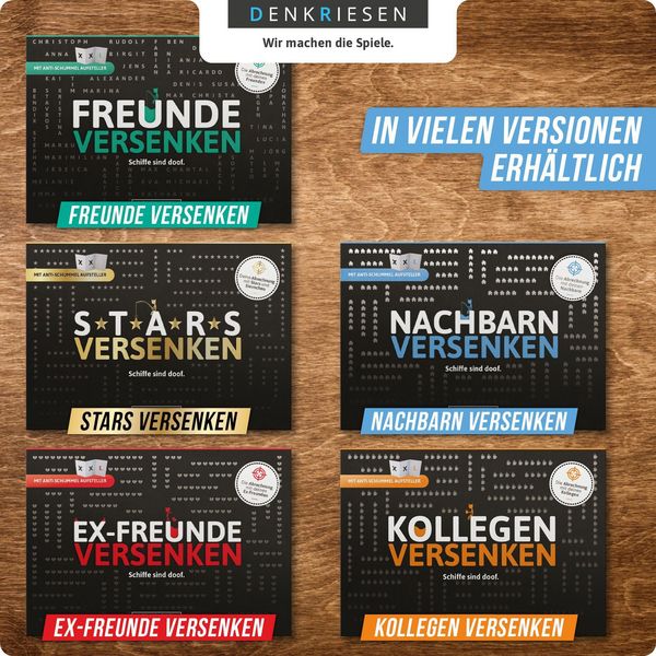 Produktbild: NACHBARN VERSENKEN "Schiffe sind doof" - Schiffe versenken neu aufgelegt