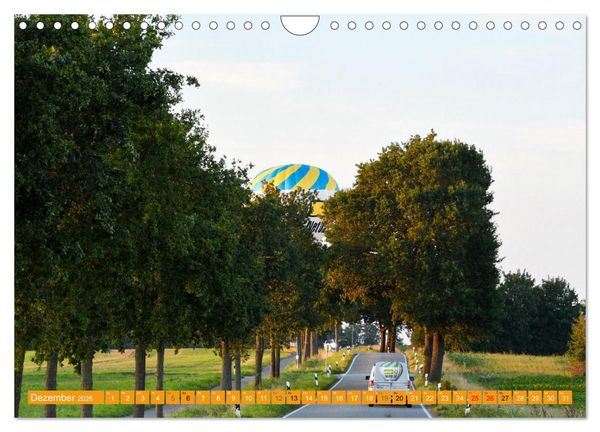 Produktbild: Hei&szlig;luftballone - Bunte Riesen im Norden (Wandkalender 2026 DIN A4 quer), CALVENDO Monatskalender