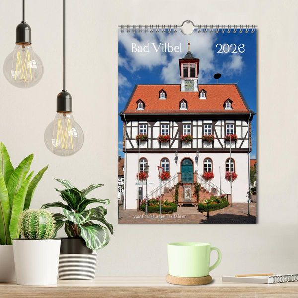 Produktbild: Bad Vilbel vom Frankfurter Taxifahrer (Wandkalender 2026 DIN A4 hoch), CALVENDO Monatskalender