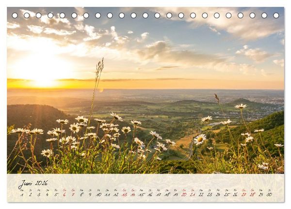 Produktbild: Lieblingsorte in und um T&uuml;bingen (Tischkalender 2026 DIN A5 quer), CALVENDO Monatskalender