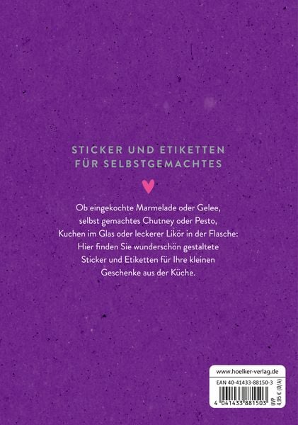 Produktbild: K&uuml;chensticker & Etiketten - Lavendel