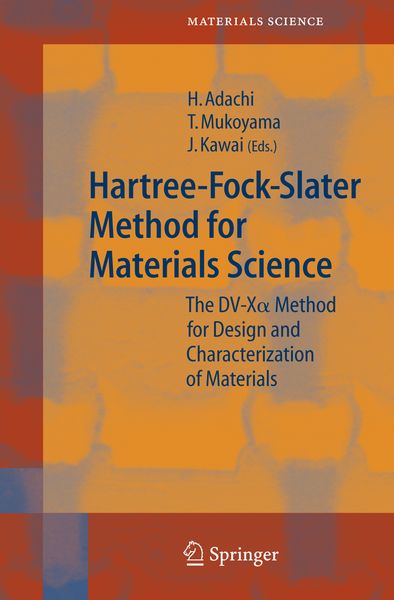 Produktbild: Hartree-Fock-Slater Method for Materials Science