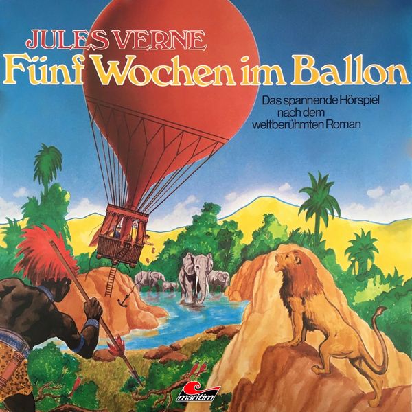 Produktbild: Jules Verne, F&uuml;nf Wochen im Ballon