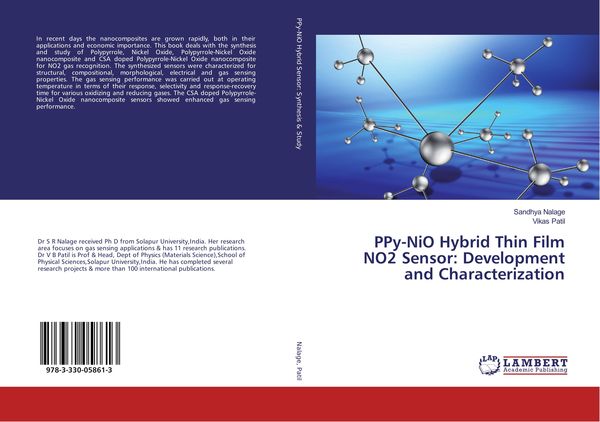 Produktbild: PPy-NiO Hybrid Thin Film NO2 Sensor: Development and Characterization