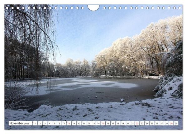Produktbild: BURGDORFER ANSICHTEN (Wandkalender 2026 DIN A4 quer), CALVENDO Monatskalender