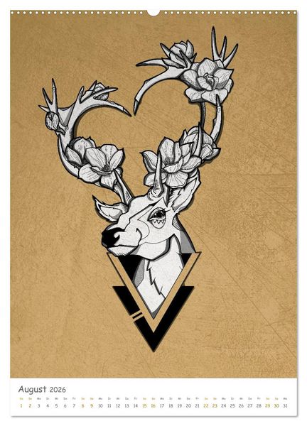 Produktbild: Fauna Fantastica (hochwertiger Premium Wandkalender 2026 DIN A2 hoch), Kunstdruck in Hochglanz