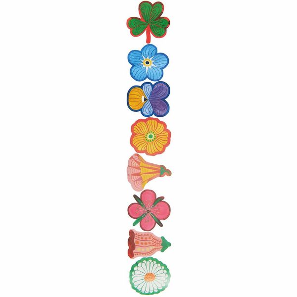 Produktbild: Sticker Midsommar Magic, Blumen MIX, 100 Stk