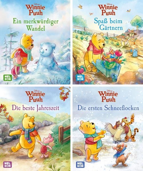 Produktbild: Nelson Mini-B&uuml;cher: 4er Disney Winnie Puuh 17-20