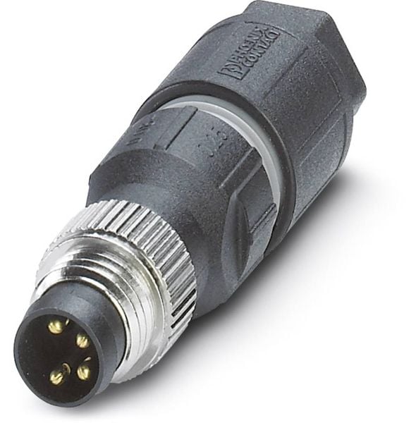 Produktbild: Phoenix Contact 1441037 Sensor-/Aktor-Steckverbinder, unkonfektioniert M8 Stecker, gerade Polzahl Sensoren: 4 1 St.