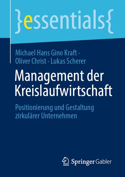 Produktbild: Management der Kreislaufwirtschaft