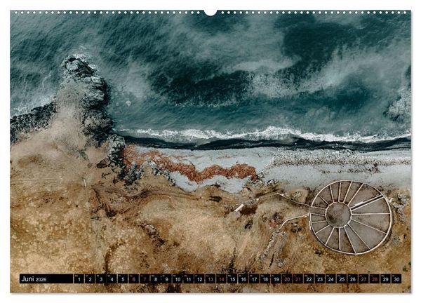 Produktbild: Island - Rundreise im Oktober (hochwertiger Premium Wandkalender 2026 DIN A2 quer), Kunstdruck in Hochglanz
