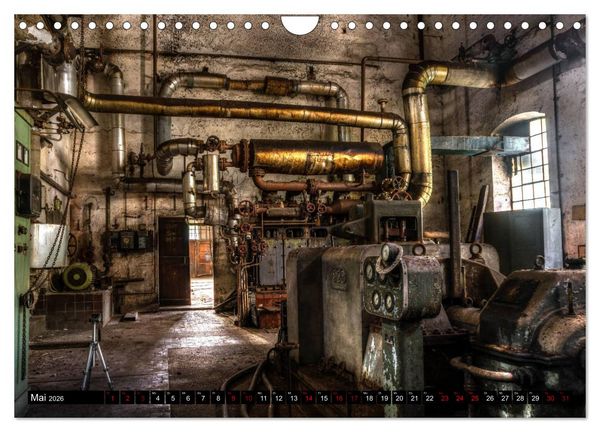 Produktbild: Vergessene Industriedenkm&auml;ler (Wandkalender 2026 DIN A4 quer), CALVENDO Monatskalender