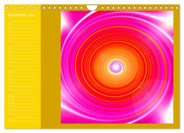 Produktbild: Energie-Spiralen 2026 (Wandkalender 2026 DIN A4 quer), CALVENDO Monatskalender