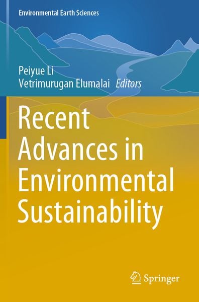 Produktbild: Recent Advances in Environmental Sustainability