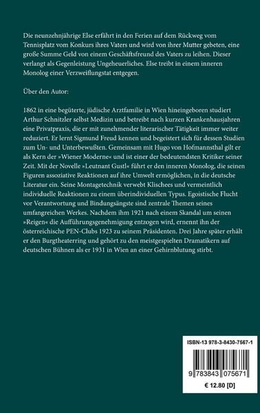 Produktbild: Fräulein Else