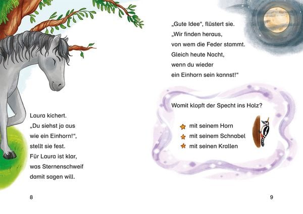 Produktbild: Sternenschweif, Bücherhelden 1. Klasse, Die goldene Feder