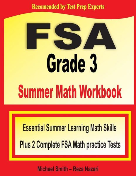 Produktbild: FSA Grade 3 Summer Math Workbook