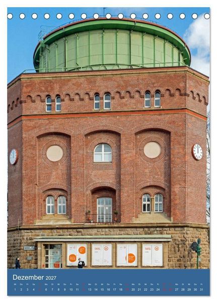Produktbild: Wassert&uuml;rme im Ruhrgebiet (Tischkalender 2027 DIN A5 hoch), CALVENDO Monatskalender