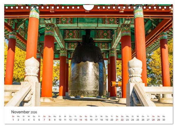 Produktbild: Busan - Hafenstadt in S&uuml;dkorea (Wandkalender 2026 DIN A4 quer), CALVENDO Monatskalender
