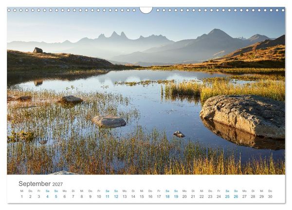 Produktbild: Alpen im Licht (Wandkalender 2027 DIN A3 quer), CALVENDO Monatskalender